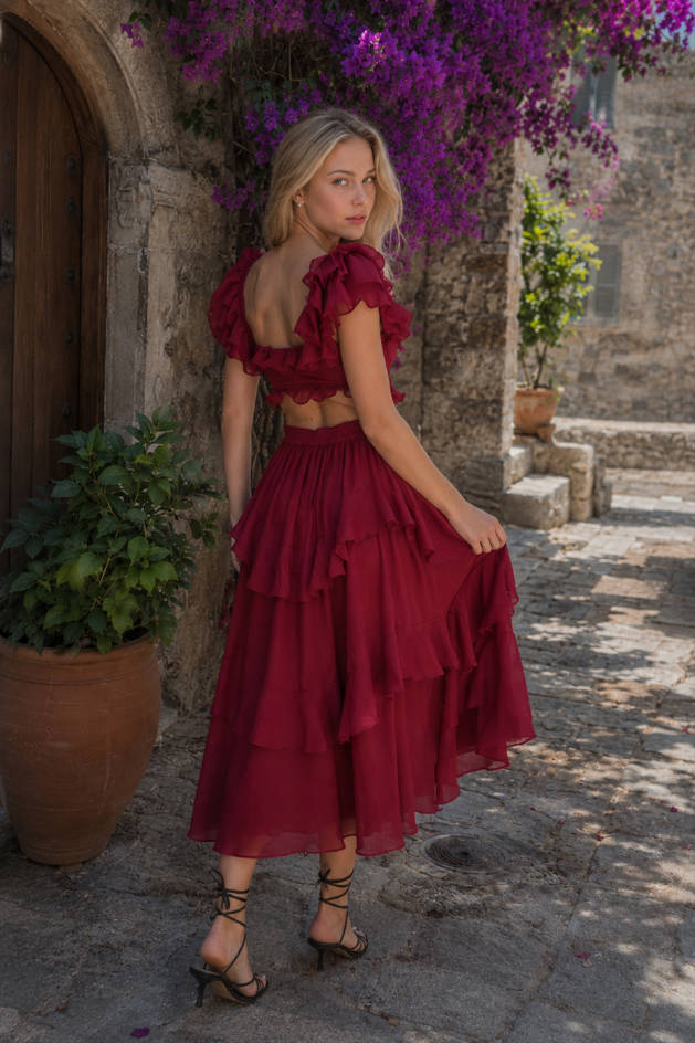 Backless Lace Dress