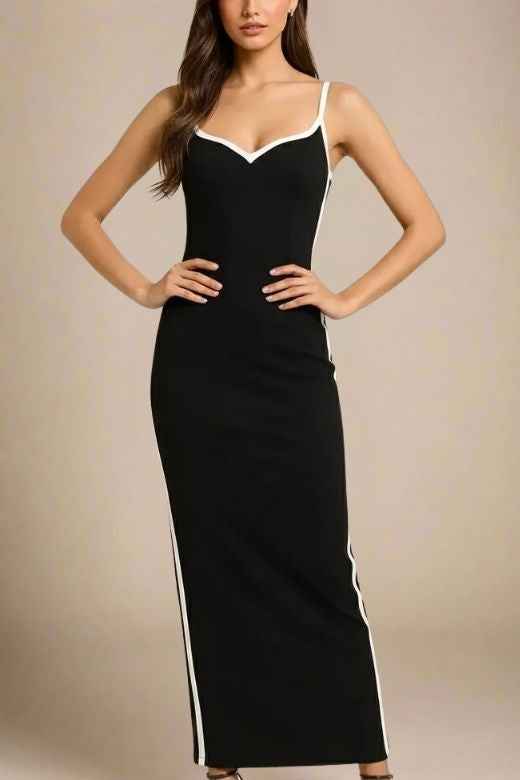 Dianne Bandage Maxi Dress - Classic Black
