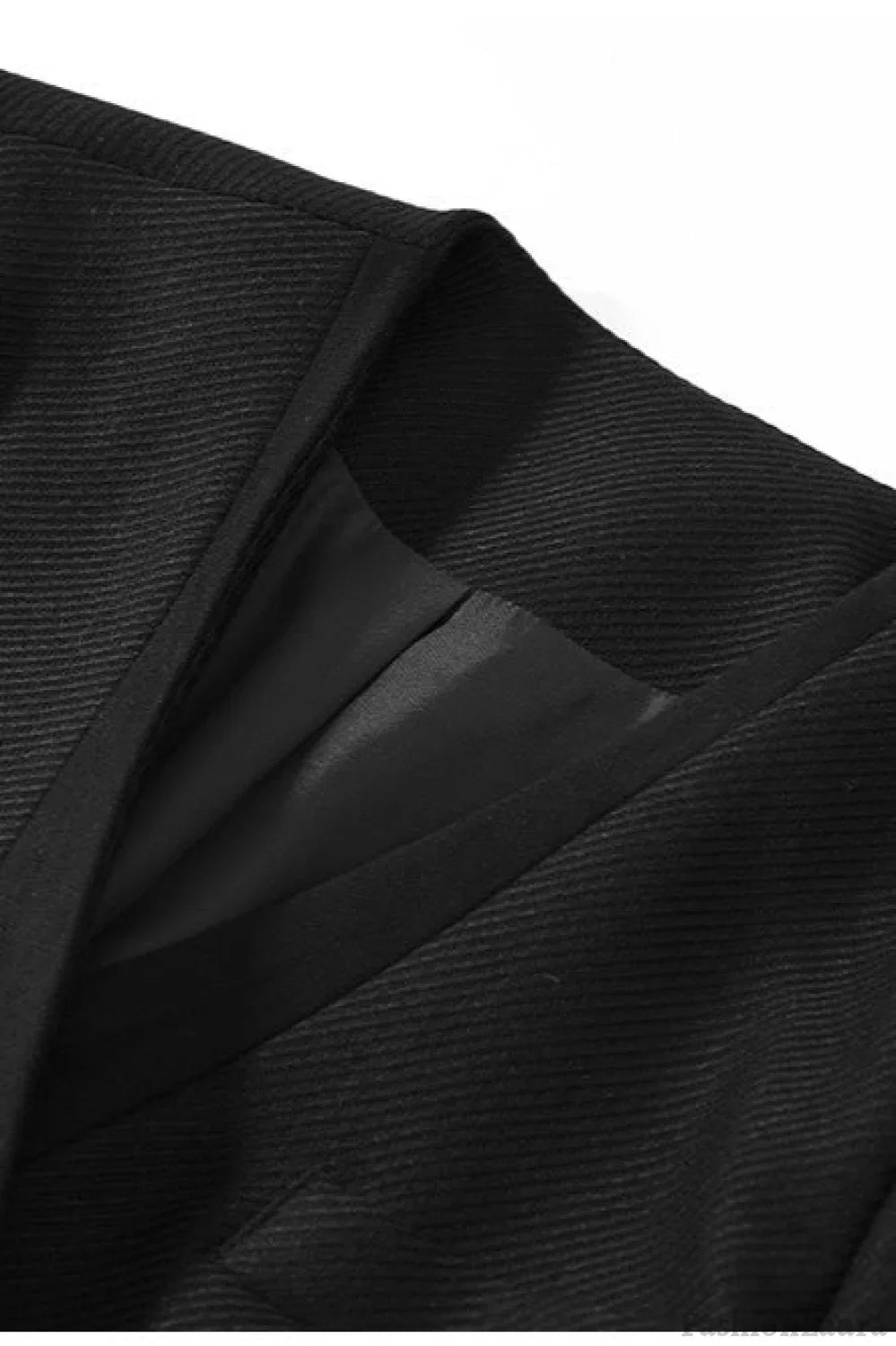 Double Breasted Wool Blend Blazer