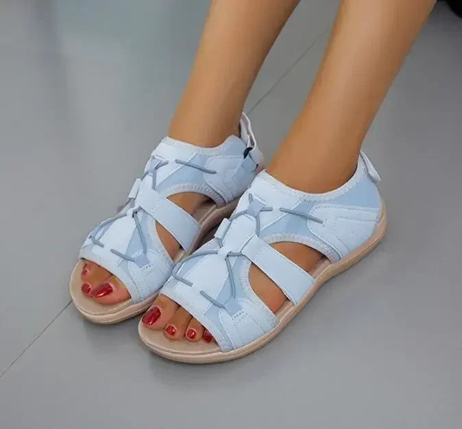 Closed Toe Strappy Adjustable Fisherman Sandals