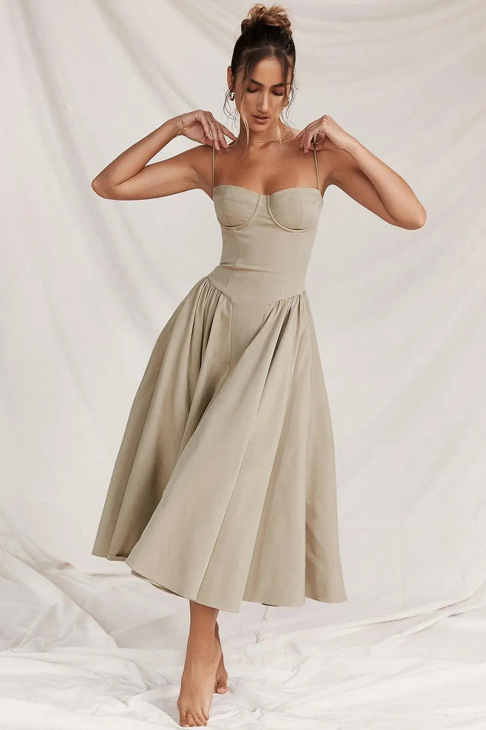 Claire Waist Shaper Sundress