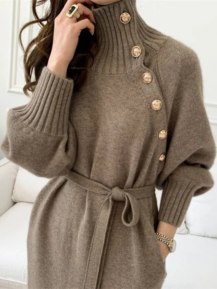Merced Exclusive Turtleneck Dress Everyday Luxe Edit