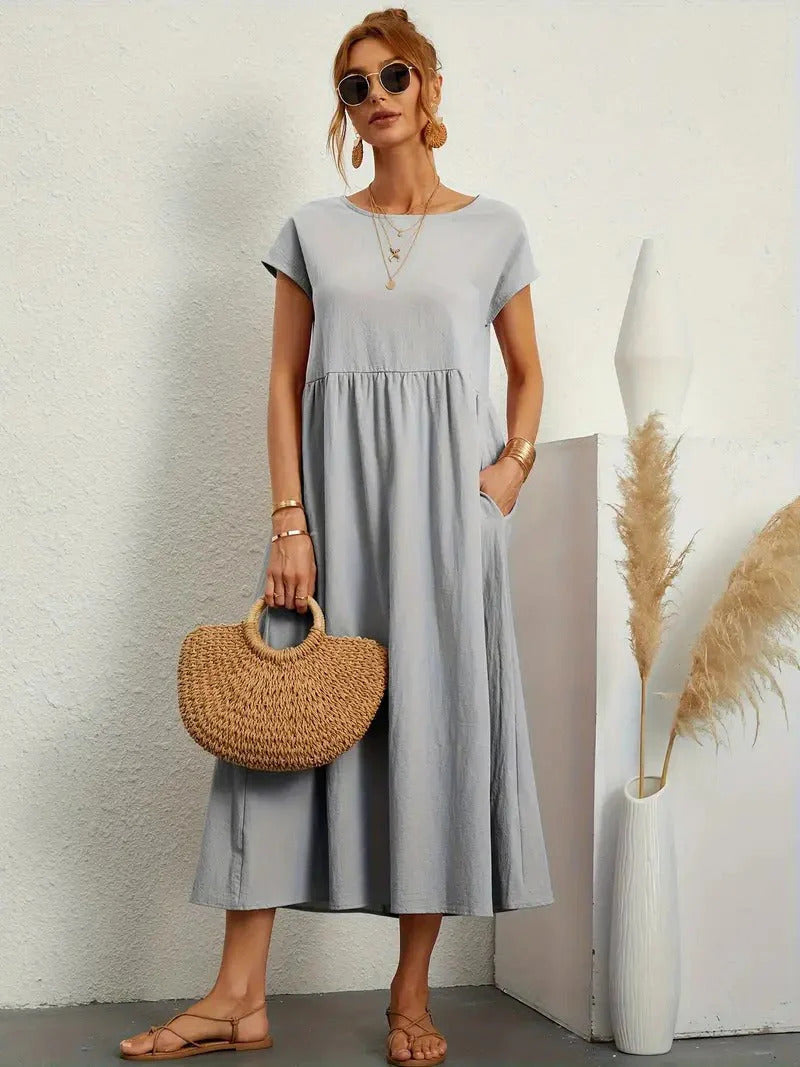 Alma Boutique Summer Dress Chic Silhouette Collection
