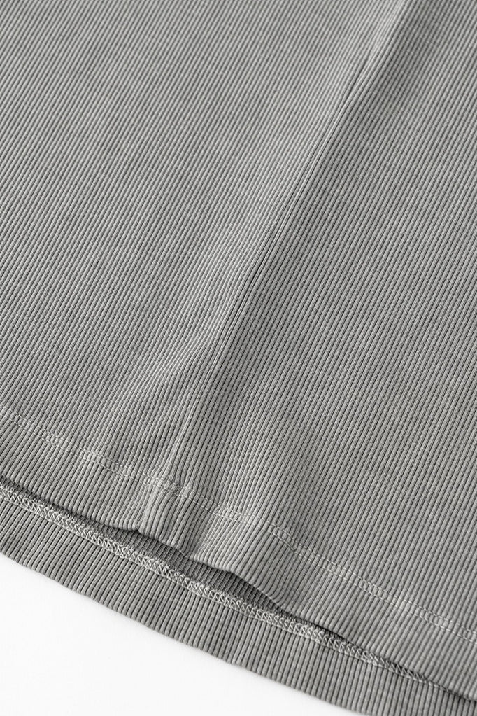 Slim Fitted Knit Tank Sweater Dress