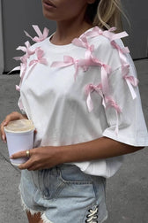 Edgy Layered Slouchy Tee T-Shirt