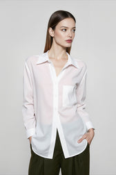 Pure Linen Casual Relaxed Blouse