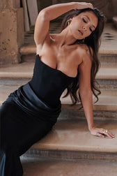 Strapless Ruched Party Dress 3