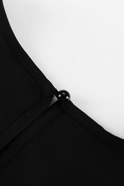 Flared Sleeve Mini Dress