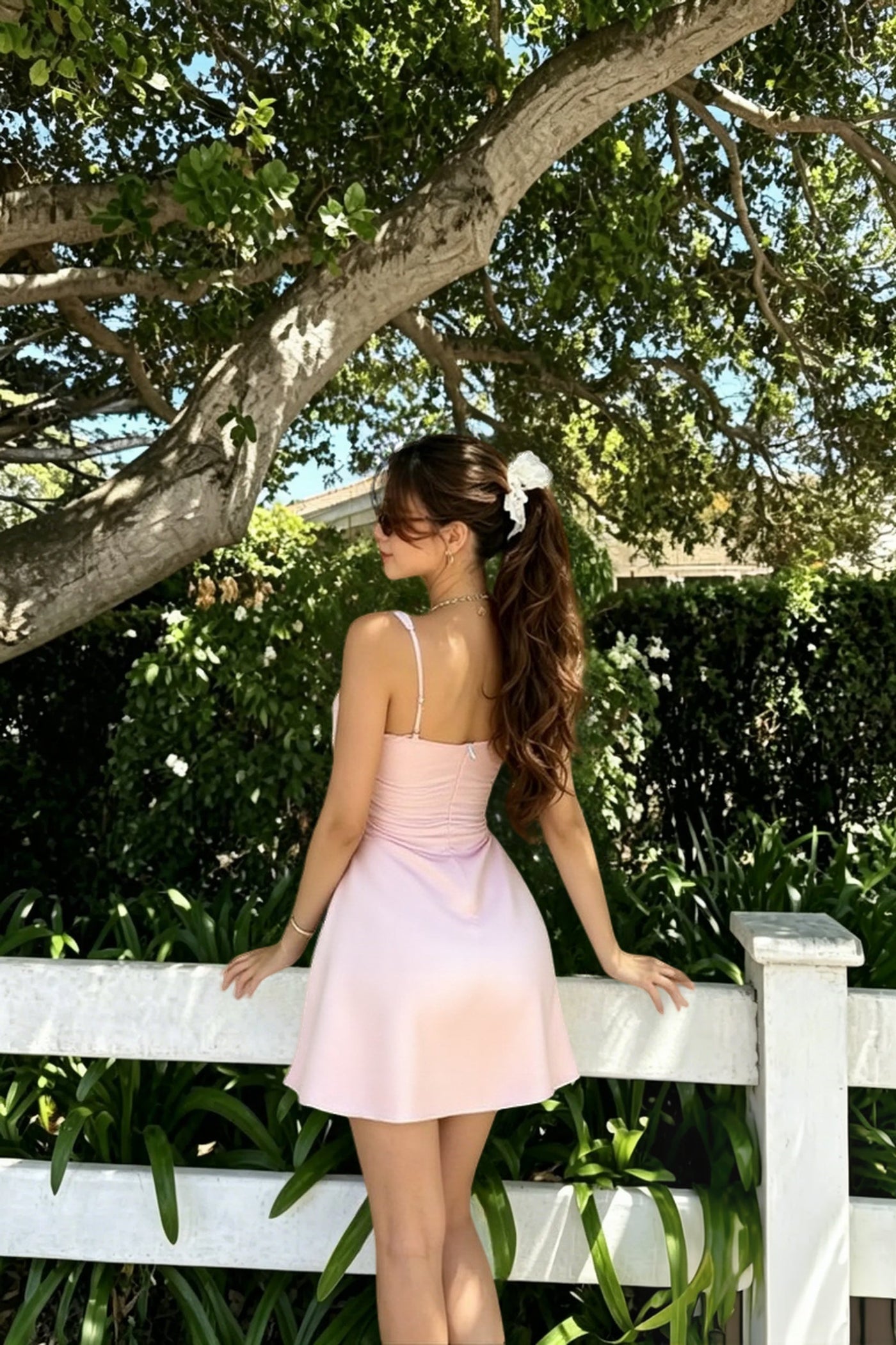 Satin Princess Slip Dress
