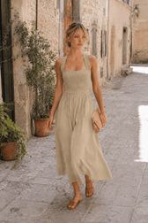 Silvia Backless Stylish Summer Dress