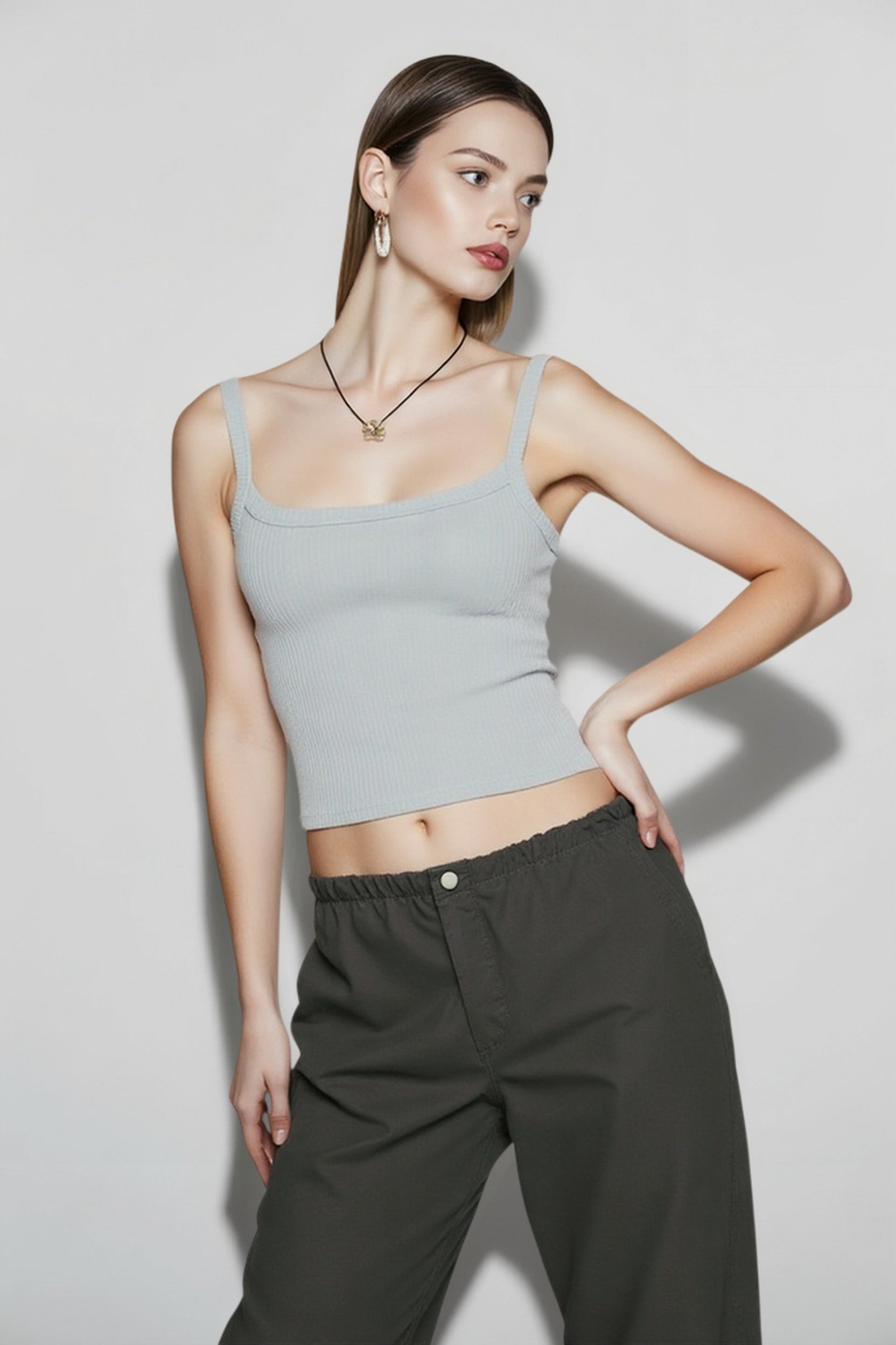 Ribbed Crop Top