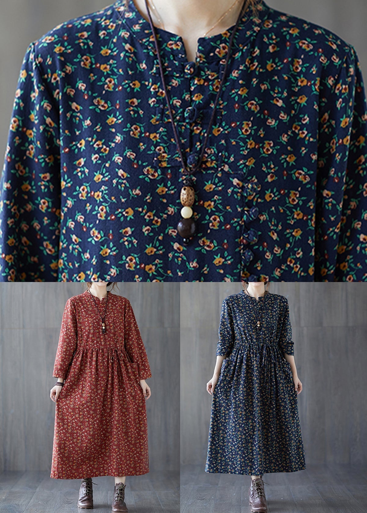 A Vintage Style Dress with Delicate Timeless Details