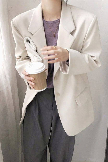 Tailored Relaxed Fit Blazer