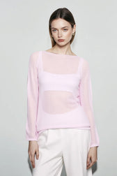 Lightweight Hollow Knit Sweater