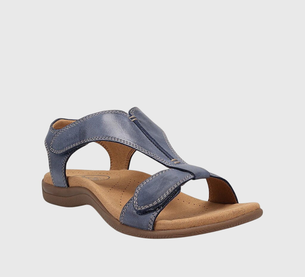 T-Strap Open Toe Flat Sandals