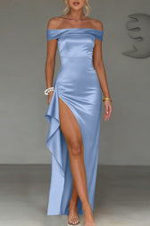 Off-the-Shoulder Maxi Dress