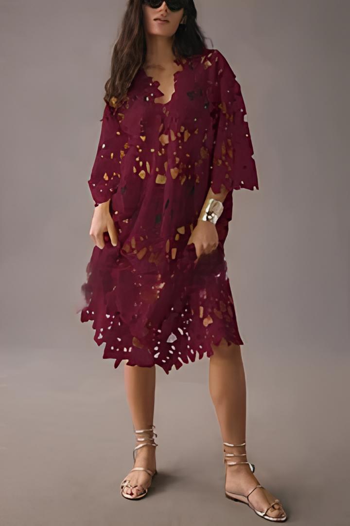 Statement Faith Midi Dress Evening Wear Edit