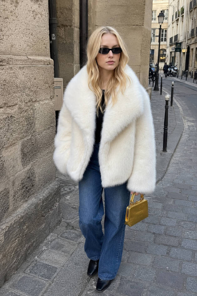 Thickened Faux Fur Coat