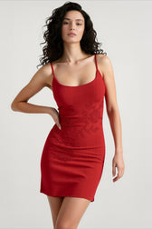 Sultry Mini Slip Dress