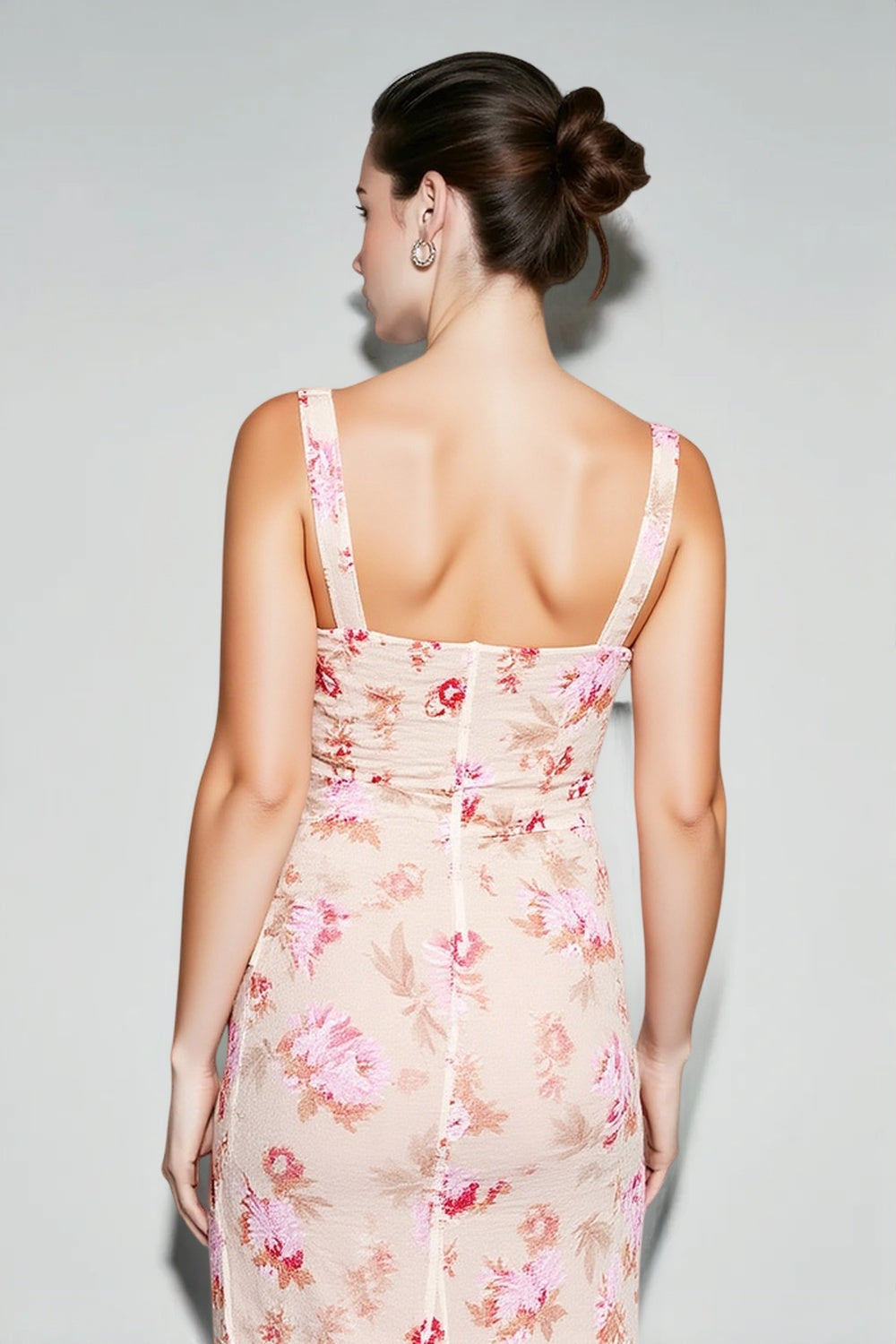 Floral Sweetheart Maxi Party Dress