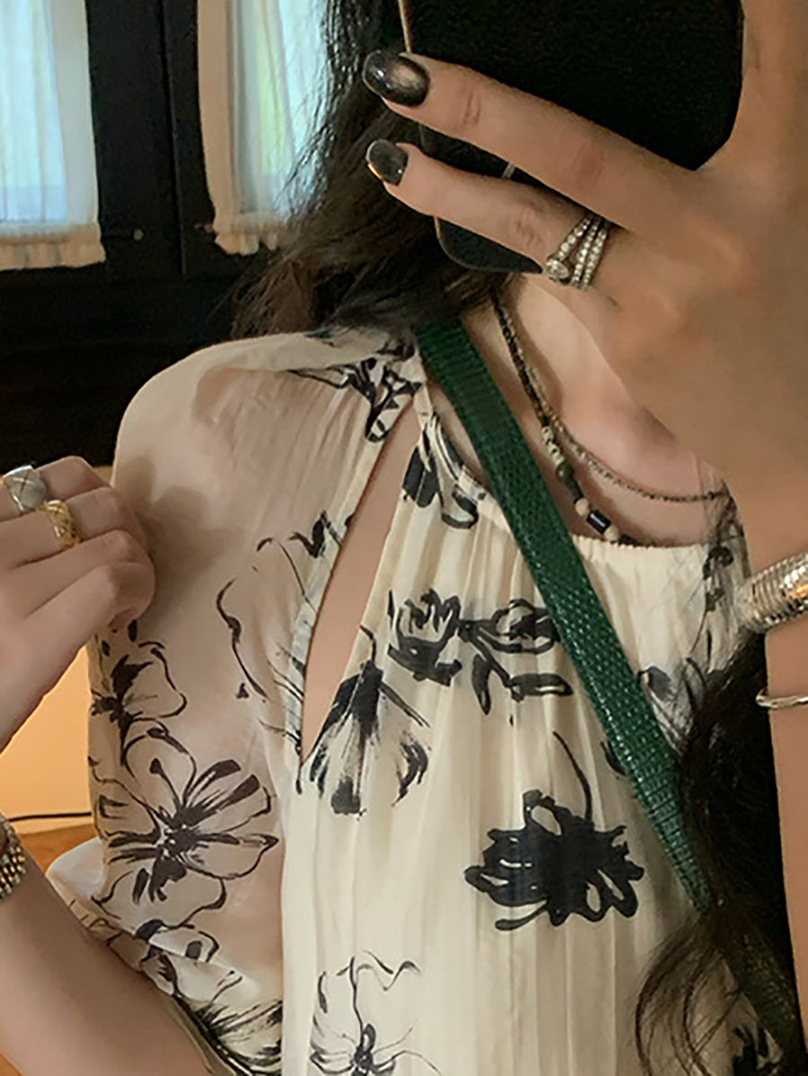 A Vintage Style Dress with Delicate Timeless Details