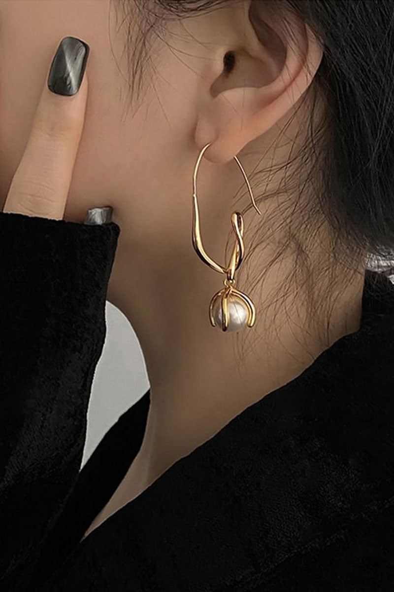 Geometric Drop Earrings