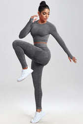 Quick Dry Seamless Workout Set Activewear Set
