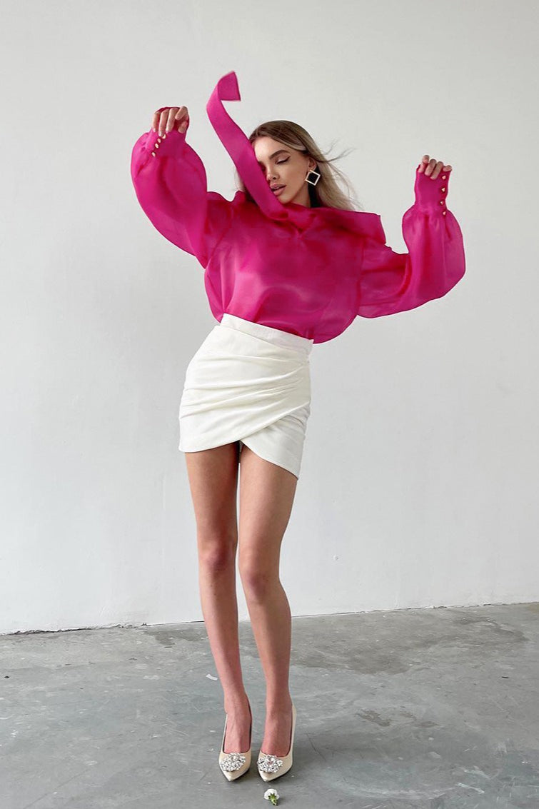 Layered Sheer Blouse