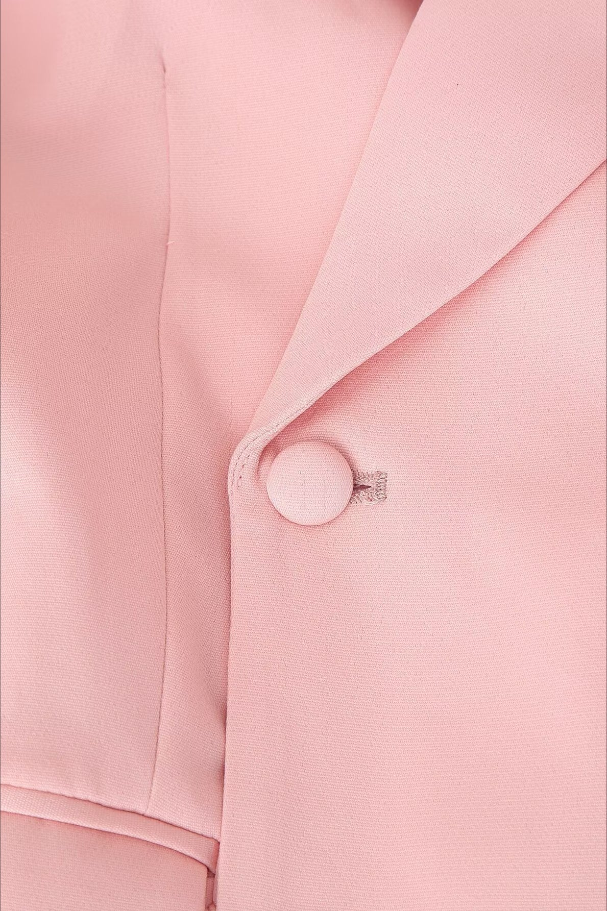 Pink Buttoned Blazer