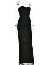 Eden Sleeveless Mesh Maxi Dress 4