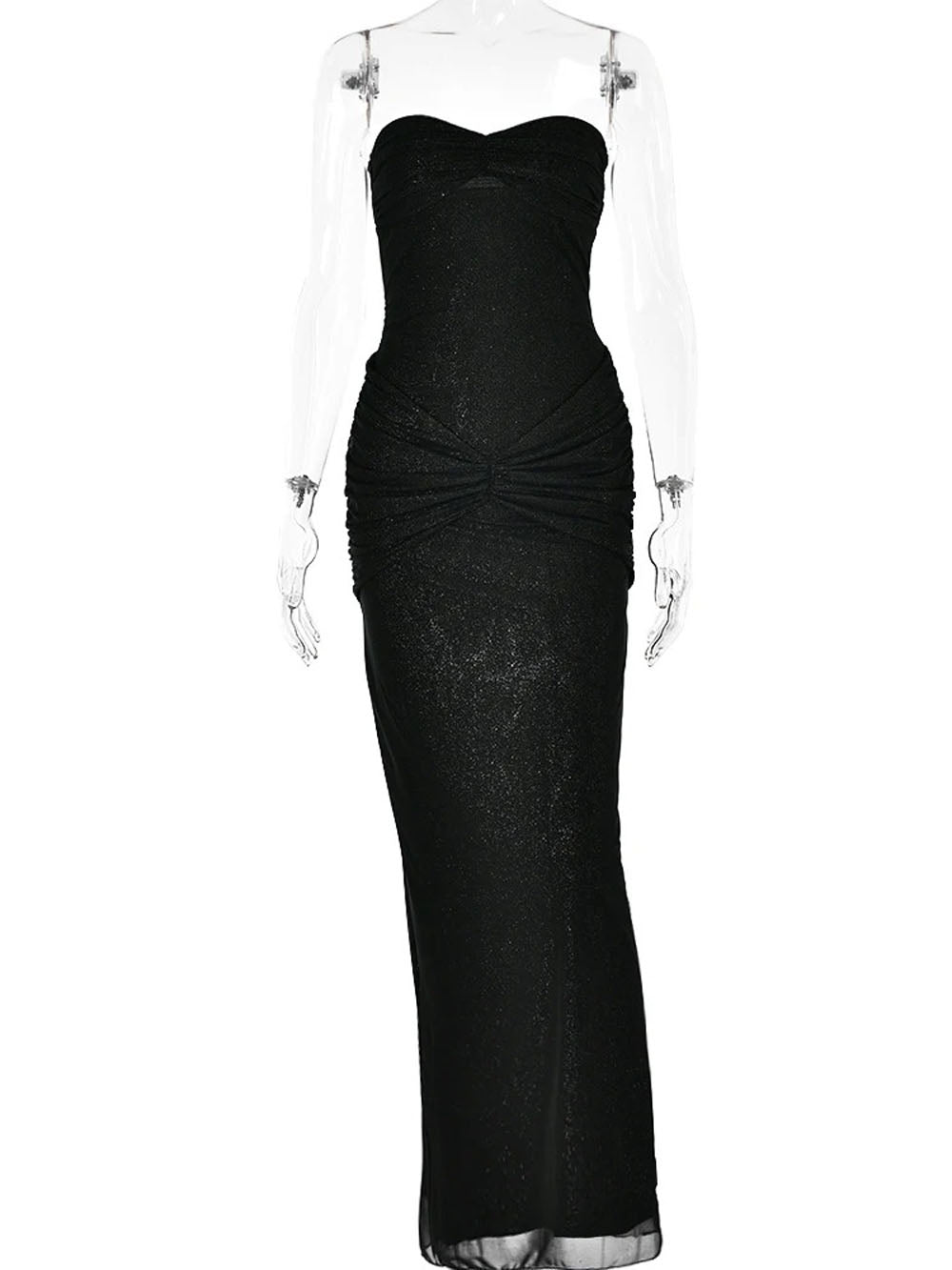 Eden Sleeveless Mesh Maxi Dress 3