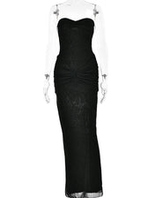 Eden Sleeveless Mesh Maxi Dress 3