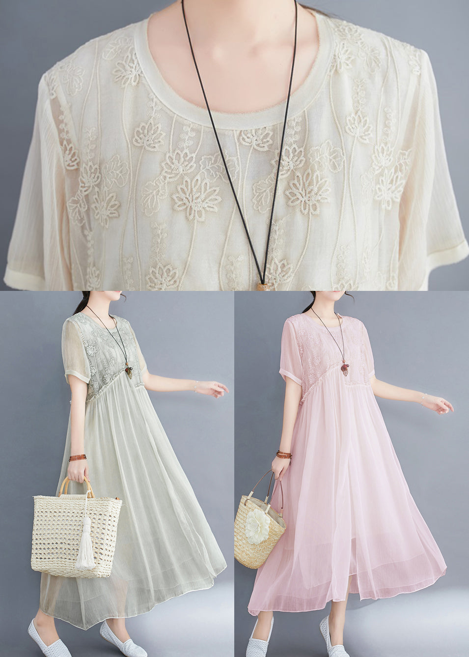 Well Tailored Dress with a Graceful Silhouette