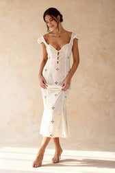 High-Waist Bodycon Dress
