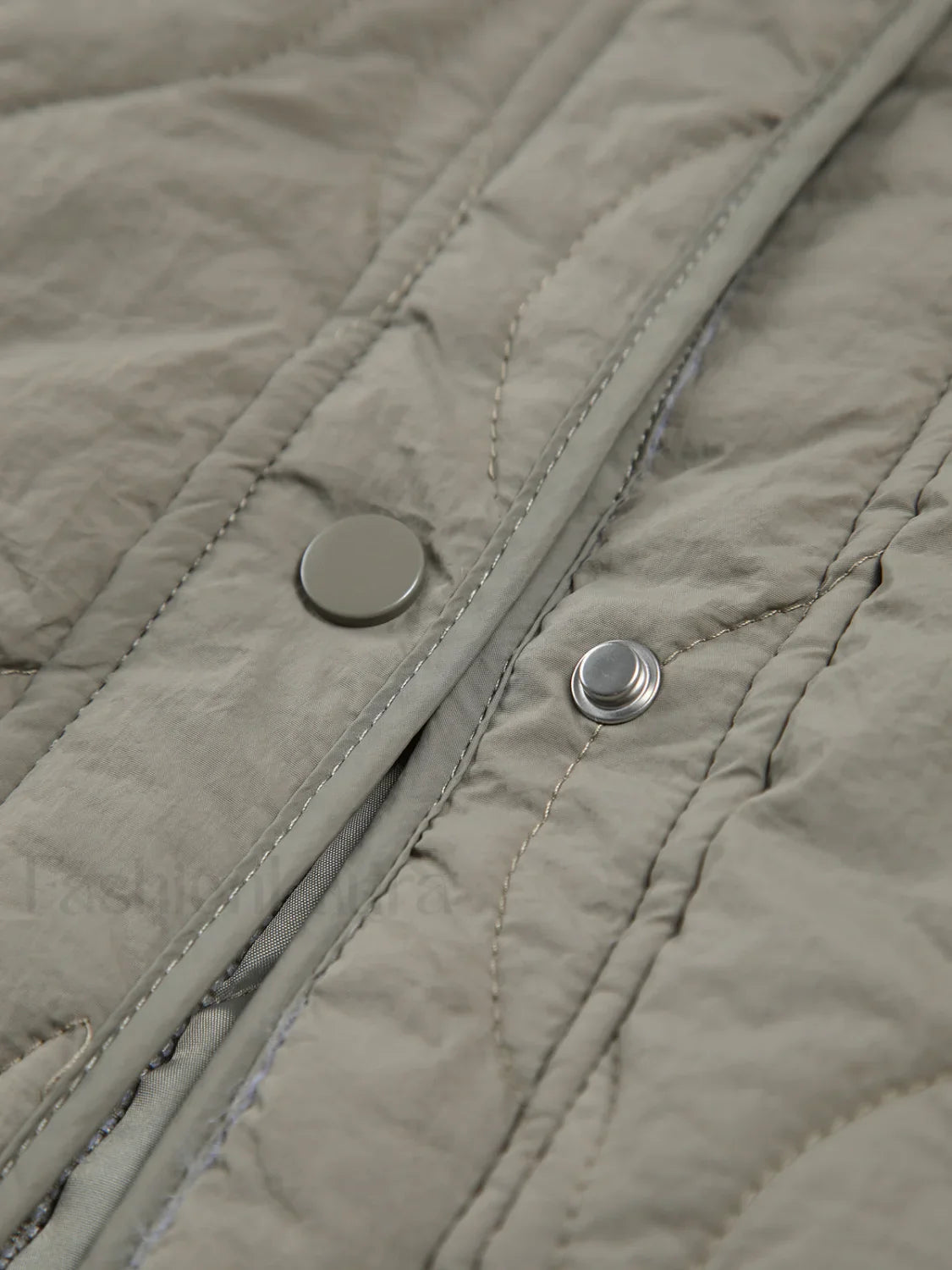 Effortless Quilted Graceful Puffer Coat