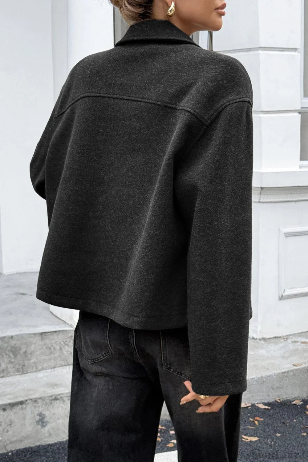 Elegant Long Sleeve Versatile Jacket