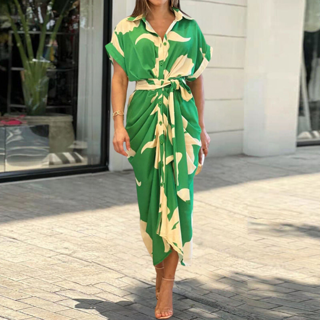 Mhairi Chic and Relaxed Dress for Women Wedding Guest Look