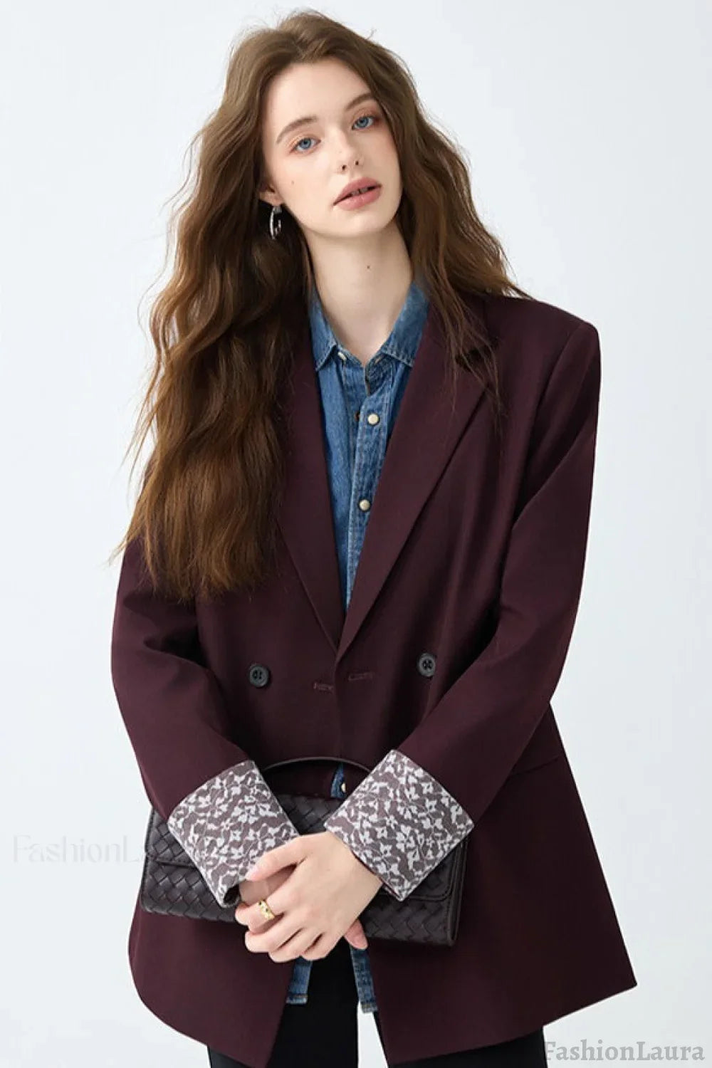 Elegant Mid-Length Office Blazer