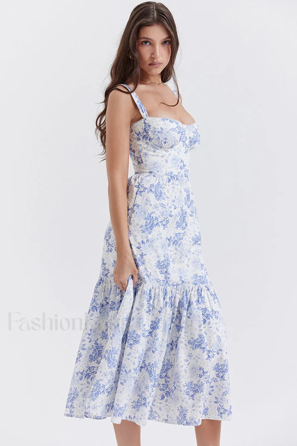 Elia Floral Stylish Midi Sundress