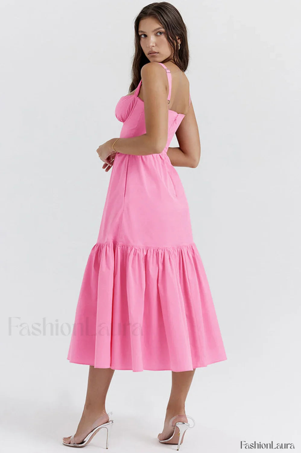 Elia Floral Stylish Midi Sundress