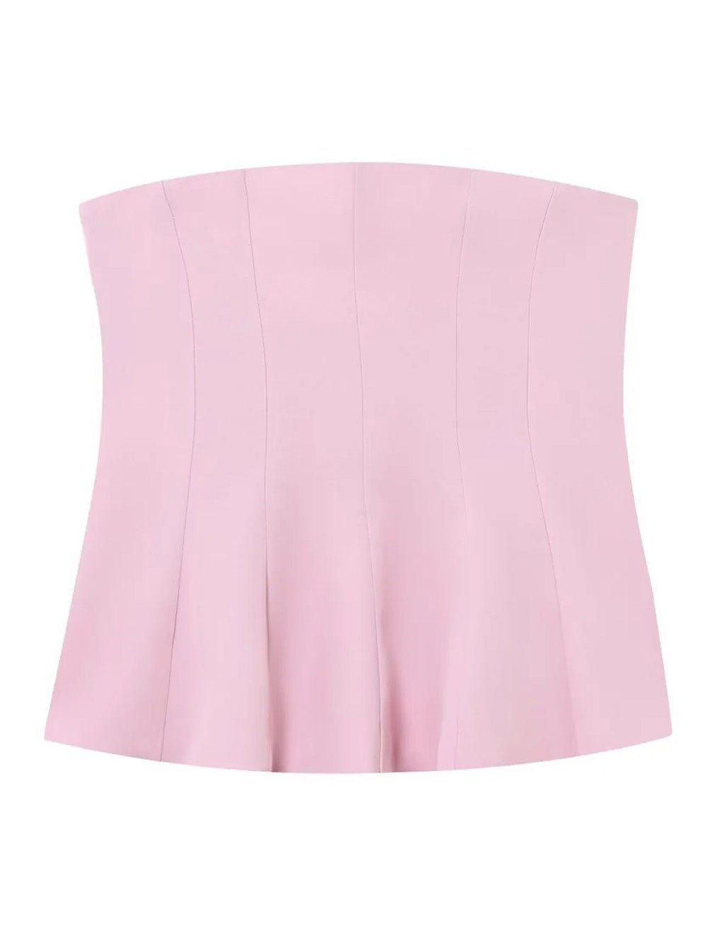 Elise Ruffled Corset Tube Top