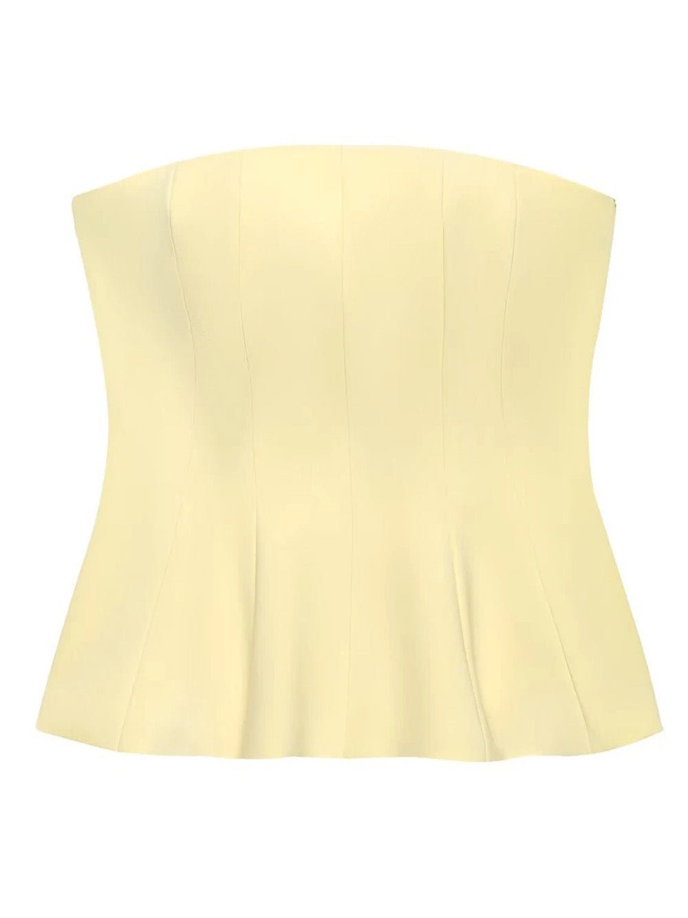 Elise Ruffled Corset Tube Top
