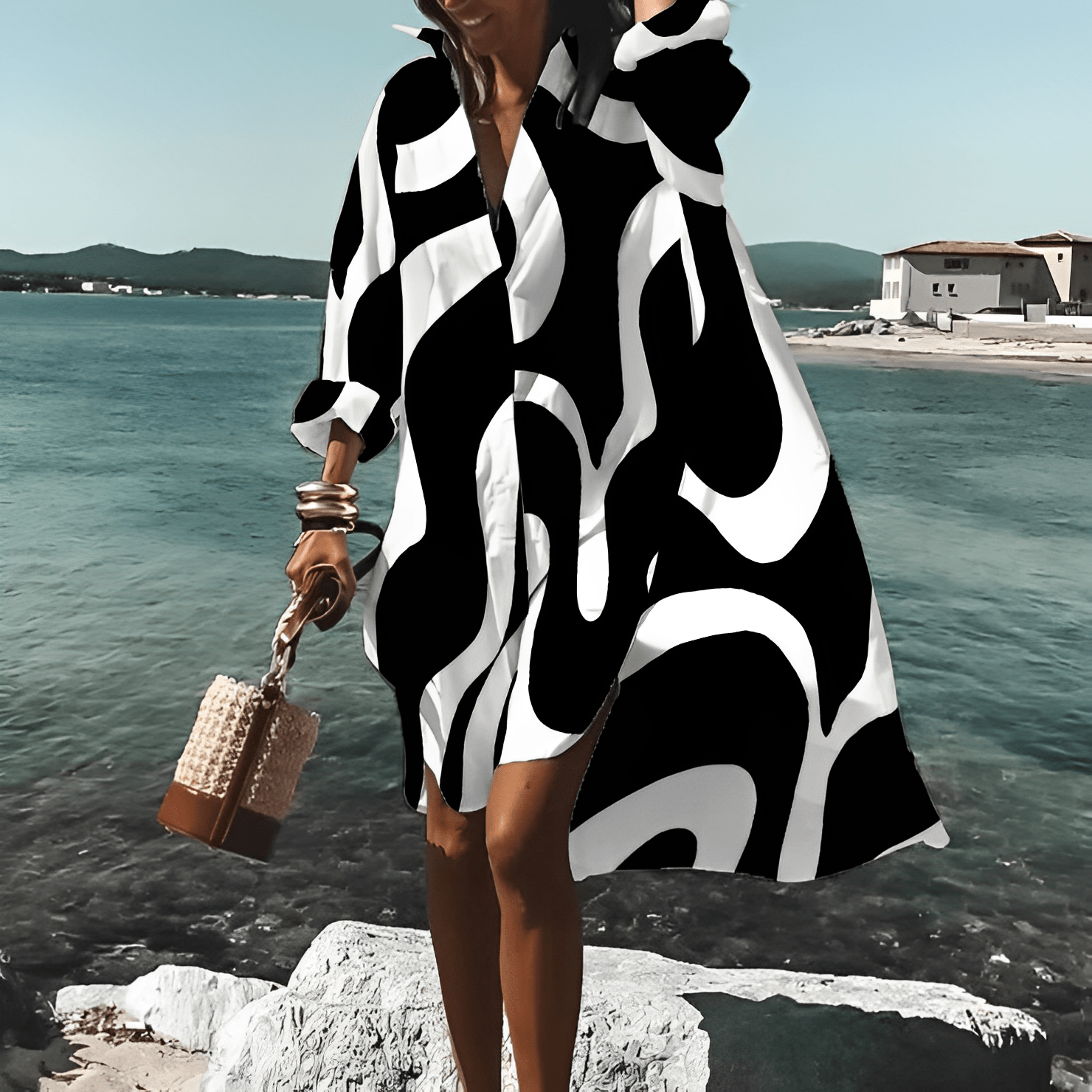 Zaira Statement Timeless Summer Dress Evening Wear Edit