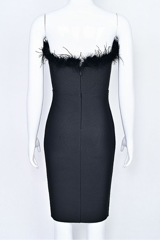 Erin Bandage Dress - Classic Black