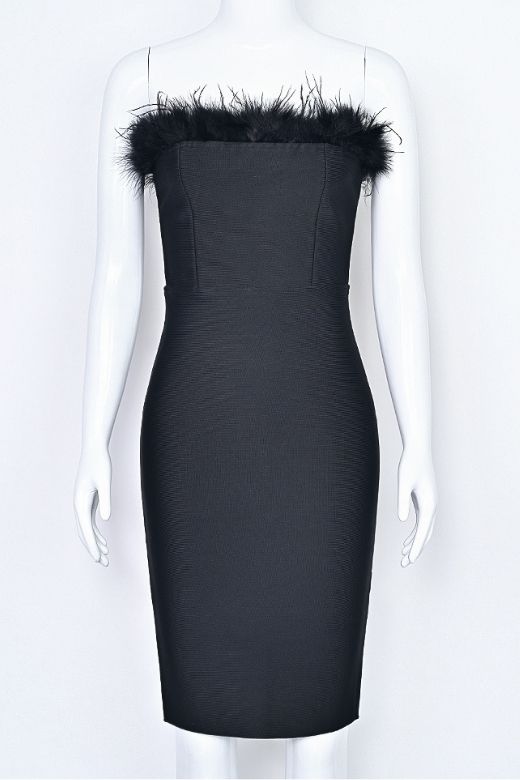 Erin Bandage Dress - Classic Black
