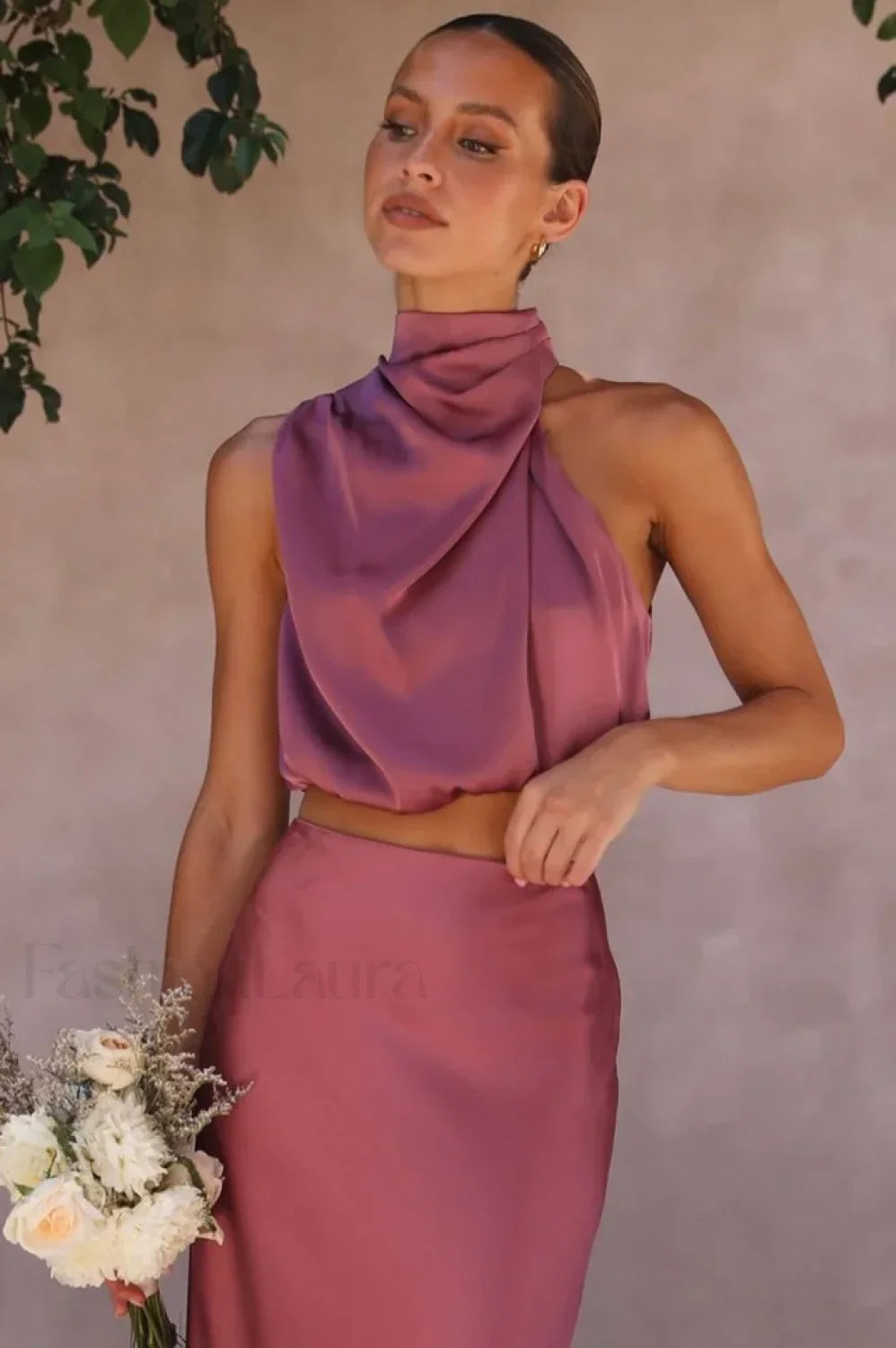 Esther Top + Charming Maxi Skirt Set