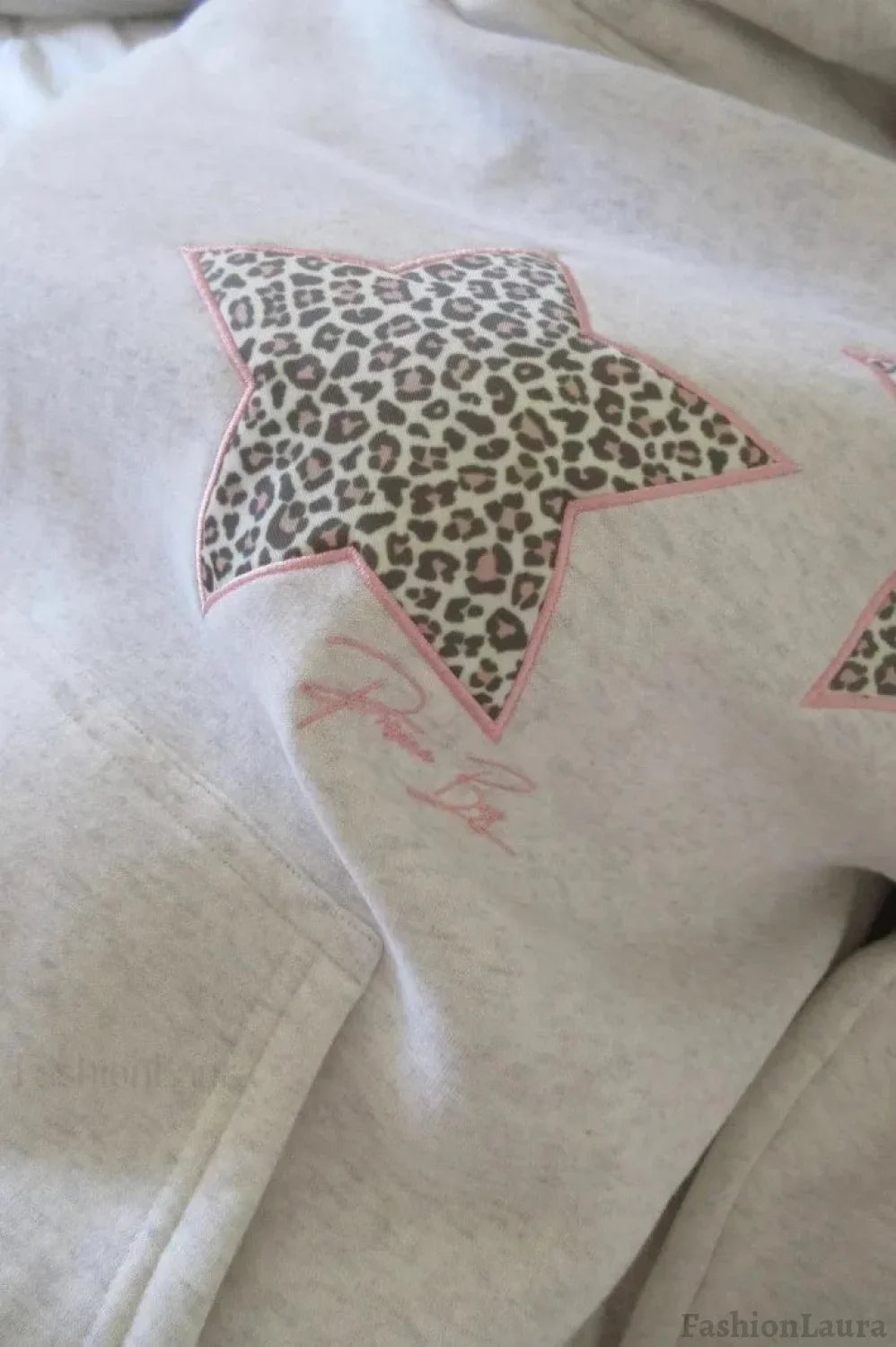 European American Star Embroidered Hooded Hoodie