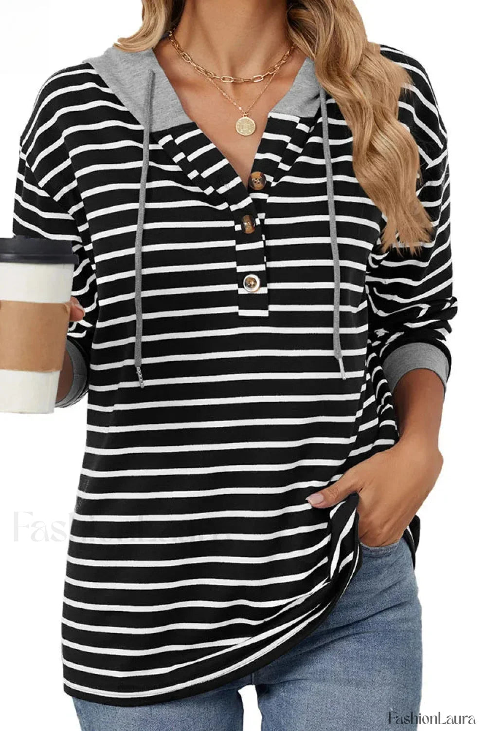 European Fashion Hooded Patchwork Hoodie