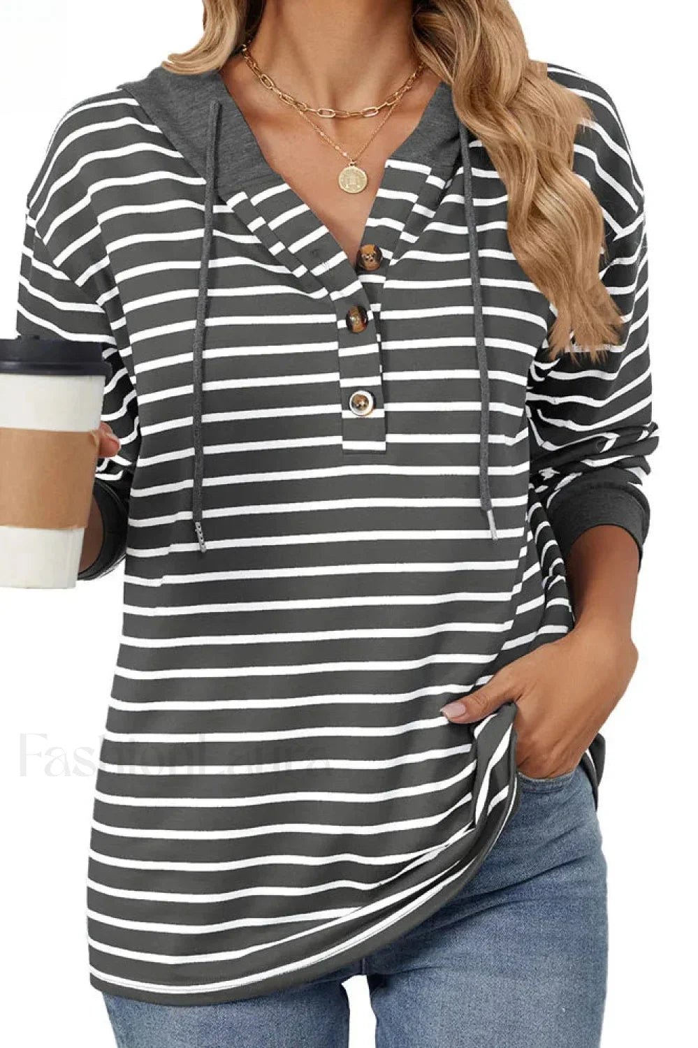 European Fashion Hooded Patchwork Hoodie