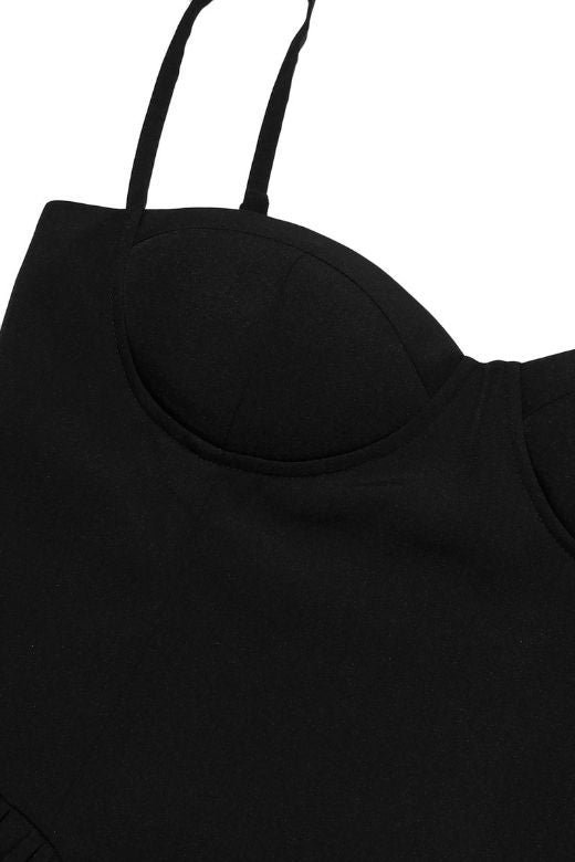 Everly Midi Dress - Classic Black
